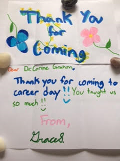 May 2017 Middle School Career Fair Thank You Note